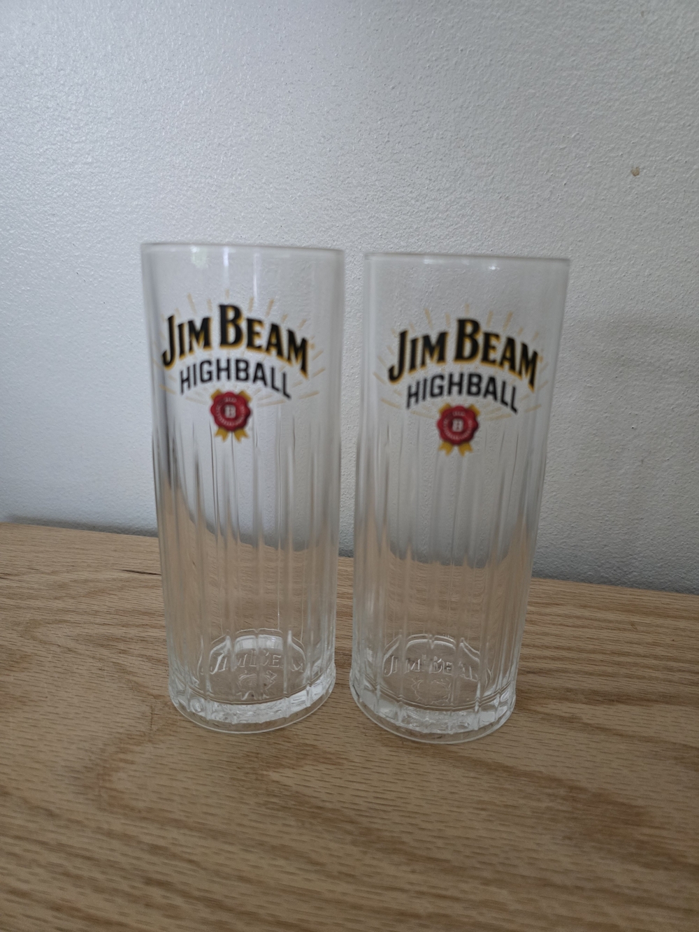 Highball Glasses Set - Jim Beam Bar Glasses